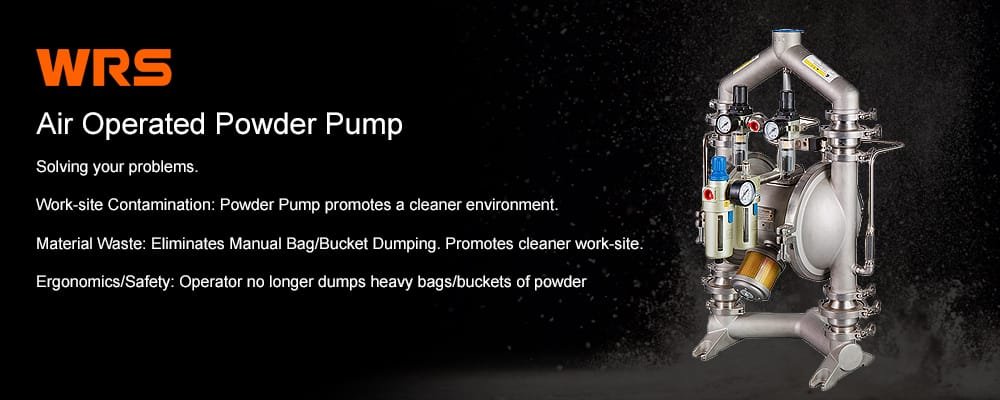 WRS Powder Pump Stainless Steel Body